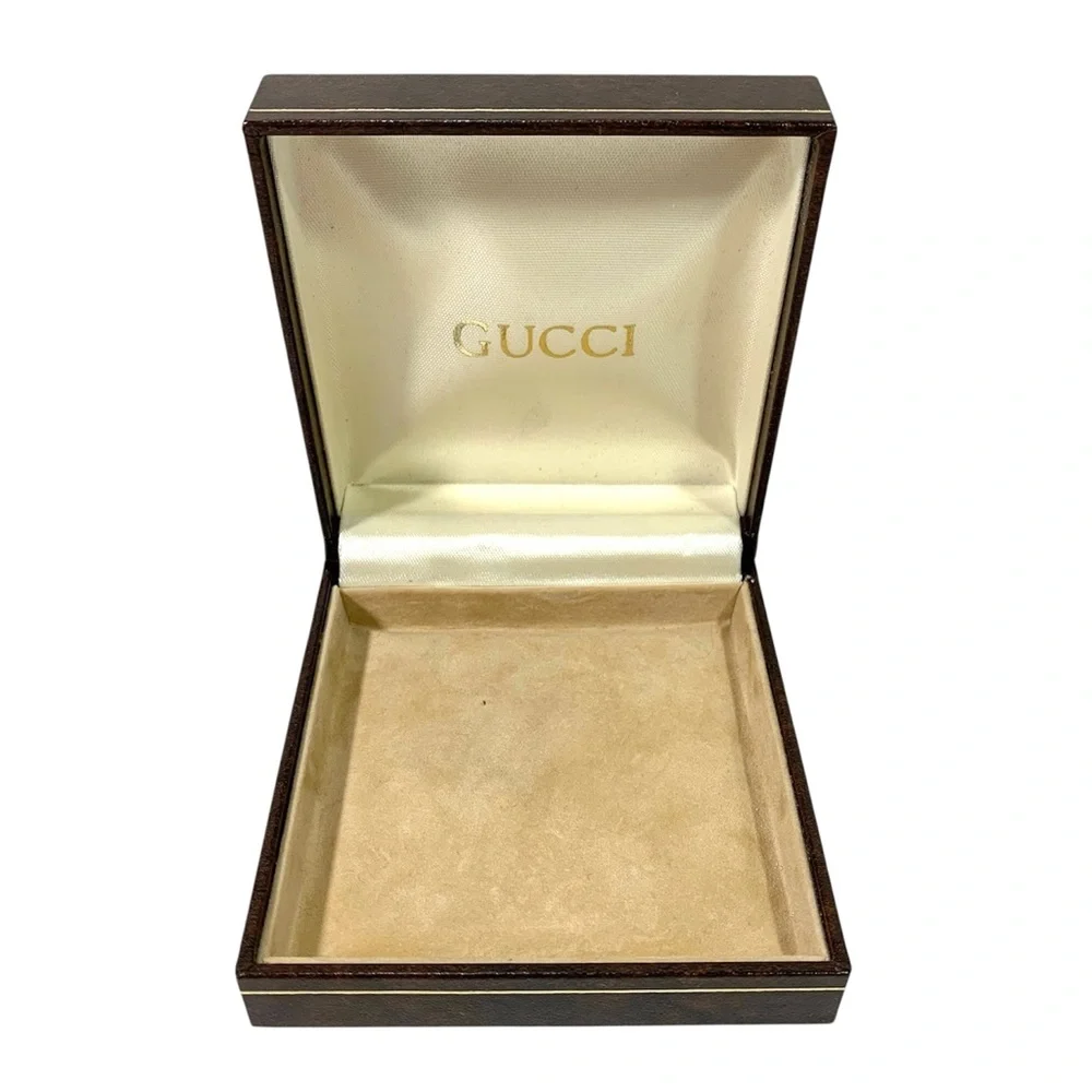 Gucci Brown and Gold Jewelry Box - Picture 4 of 7